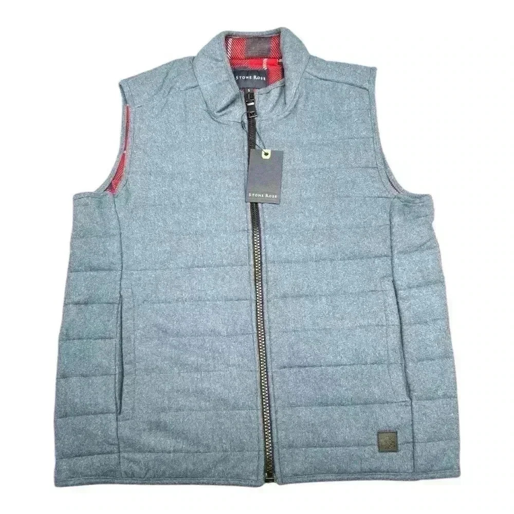 Stone Rose T-Series Fleece Puffer Vest - Picture 2 of 8